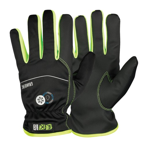 Garnberg EX 4202 Assembly Winter gloves - Waterproof Sort