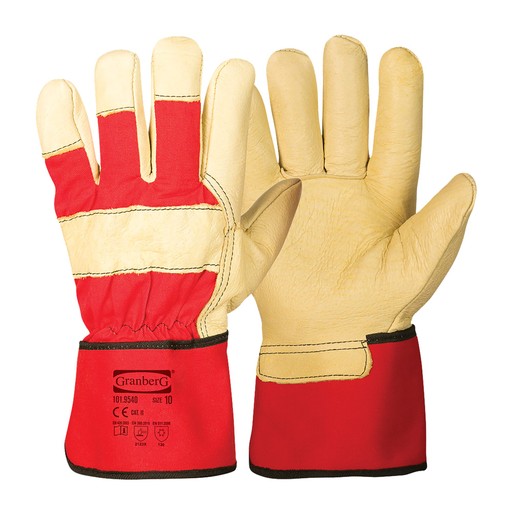 Granberg 9540 Work Winter Gloves Rød