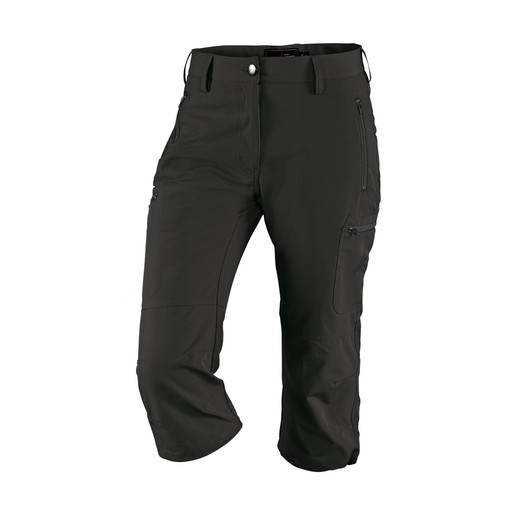 Damen 3/4-Outdoorhose Travel Damen 3/4-Outdoorhose Travel Schwarz