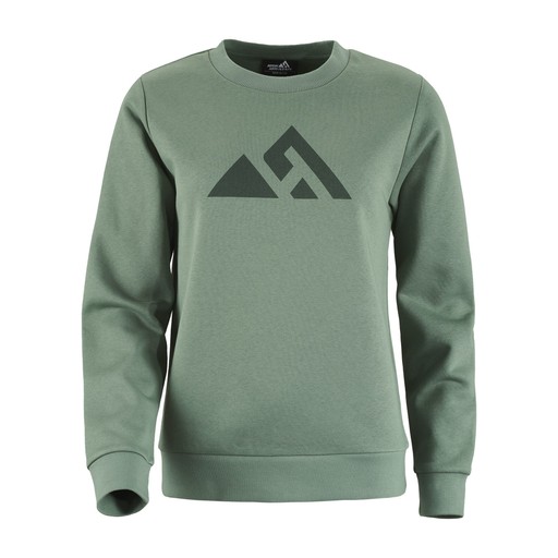 Damen Sweatshirt LOGO Hellgrün