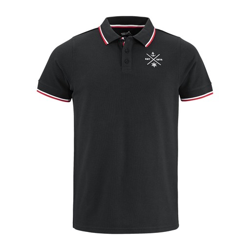 Herre Poloshirt Dyrön Sort