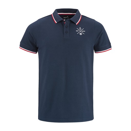 Herre Poloshirt Dyrön Marineblå