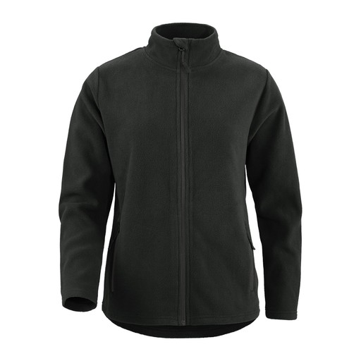 Damen Fleecejacke Målilla Schwarz