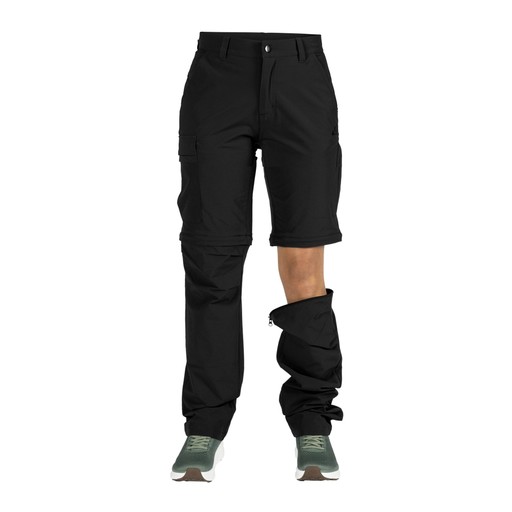 Dame Outdoor bukser Lindö Zip-off Dame Outdoor bukser Lindö Zip-off Sort