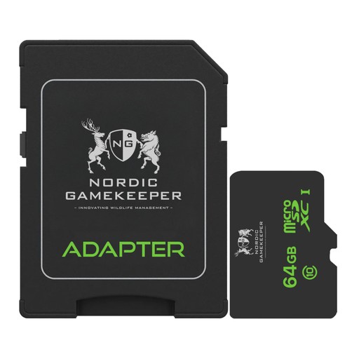 Nordic Gamekeeper 64GB SD-kort APEX Ingen färg