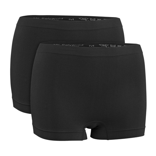 Seamless Damboxer 2-pack Seamless Damboxer 2-pack Svart