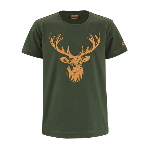 T-shirt Hjort Barn Mörkgrön