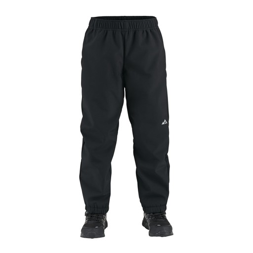 Børn Overtræksbukser Softshell Sort