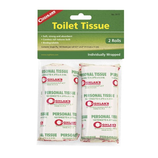 Coghlan's Toilet Tissue 2er-Pack Coghlan's Toilet Tissue 2er-Pack Keine Farbe