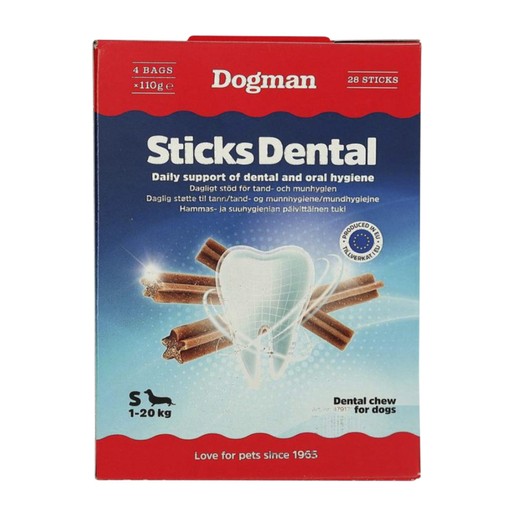 Dogman Dental Sticks S 28er-Pack Dogman Dental Sticks S 28er-Pack Keine Farbe