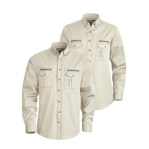 Jagtskjorte Safari Beige