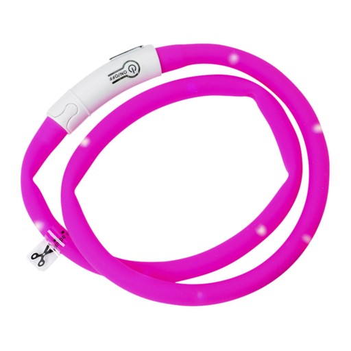 Dogman LED-Blinkhalsband Dogman LED-Blinkhalsband Rosa