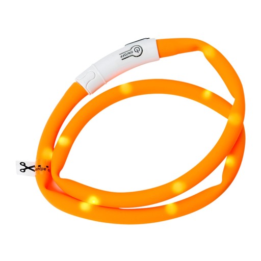 Dogman LED-Blinkhalsband Dogman LED-Blinkhalsband Orange