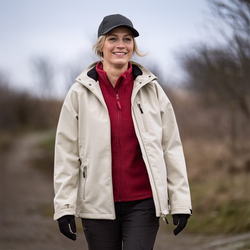 Mälaren Naisten Softshell-takki Mälaren Naisten Softshell-takki Beige