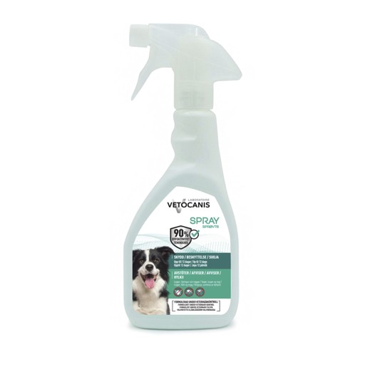 Vetocanis Anti-parasit Spray Hund 500 ml Vetocanis Anti-parasit Spray Hund 500 ml Ingen farve