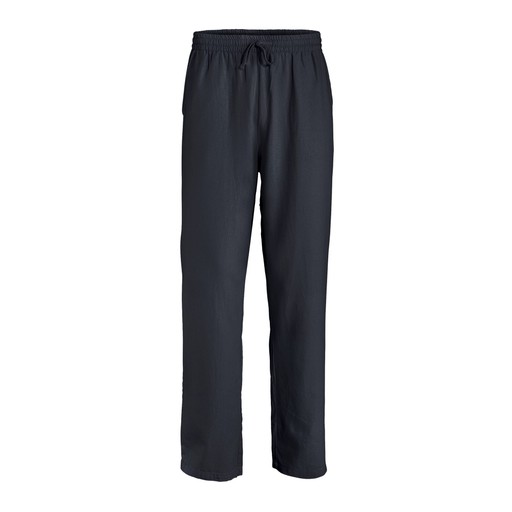 Herren Leinenhose Marineblau