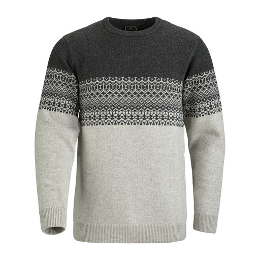 Ulltröja Bergen Herr Grå