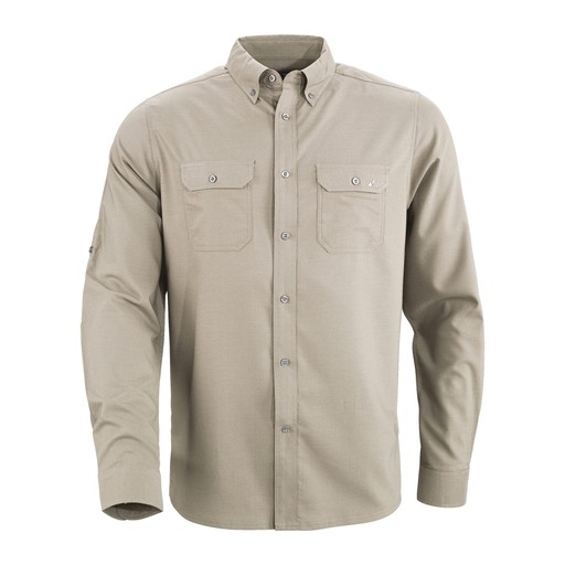 Herre Skjorte Öland Beige