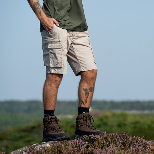 Herre Outdoor shorts Boberg Herre Outdoor shorts Boberg Beige