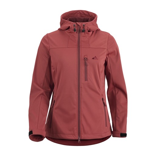 Damen Softshelljacke Zermatt Damen Softshelljacke Zermatt Dunkle Terrakotta