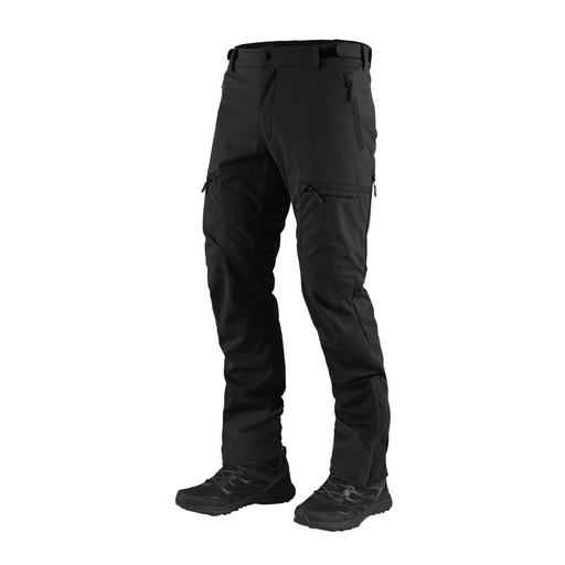 Herren Softshellhose Zermatt Schwarz