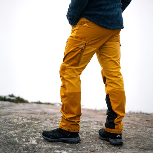 Herren Outdoorhose Kittelfjäll Senfgelb
