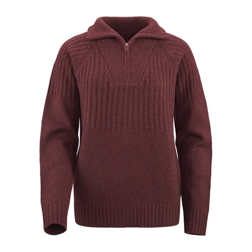 Ulltröja Rönså Dam Ulltröja Rönså Dam Vinröd