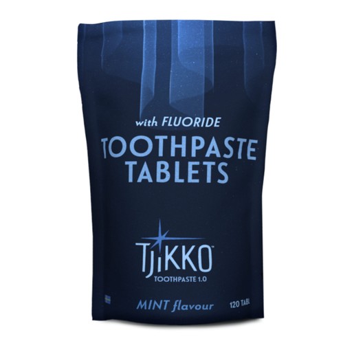 Tjikko Toothpaste Tablets With Fluoride 120pcs Keine Farbe