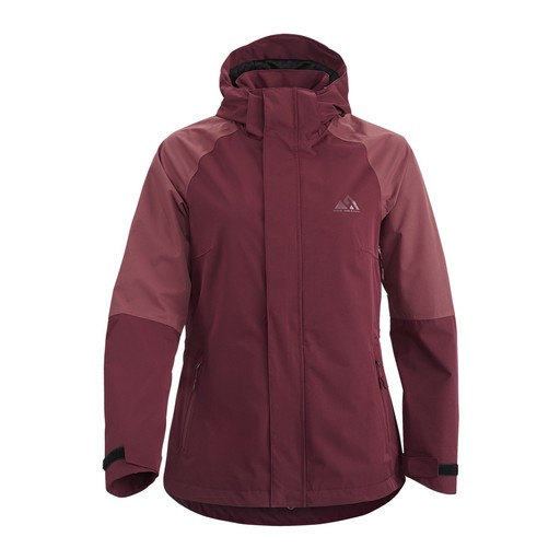 Damen Hardshelljacke Arizona WP Weinrot  