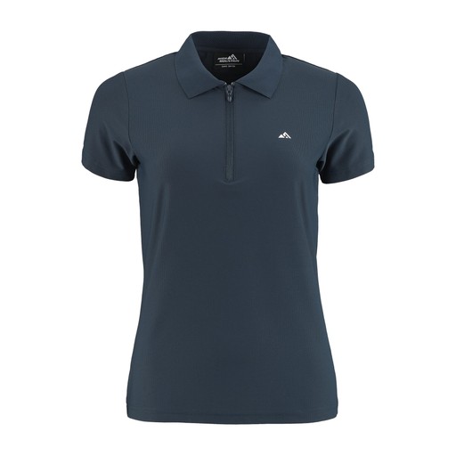 Damen Poloshirt Active UV+50 Marineblau