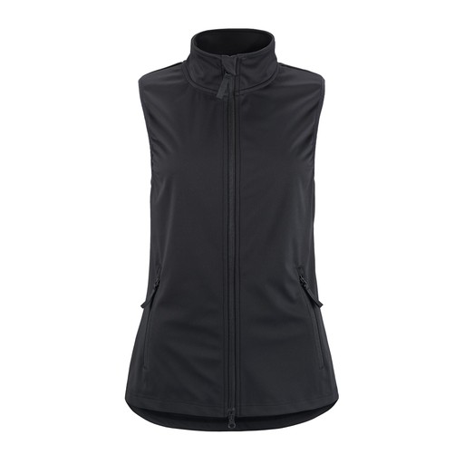 Dame Softshellvest Sort
