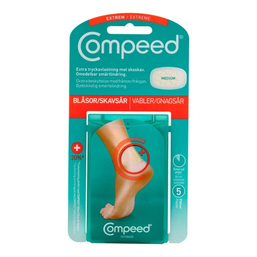 Compeed Skavsårsplåster Medium Compeed Skavsårsplåster Medium Ingen färg