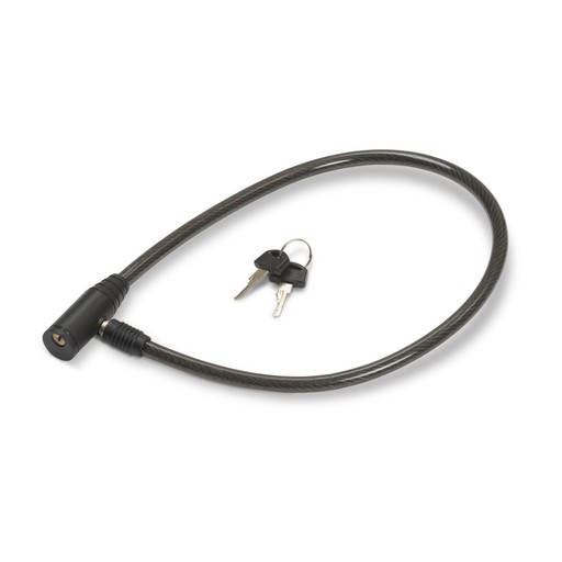 Cykellås Basic wire 10x650 mm Svart