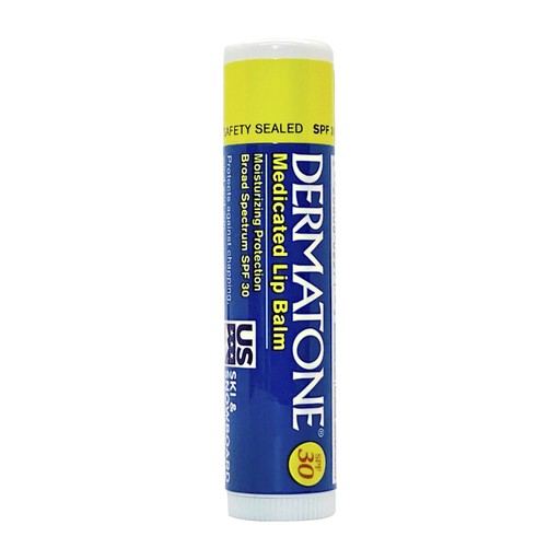 Dermatone Lip Balm Medicated SPF30 Ingen farve