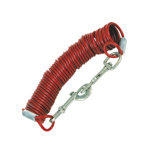 Dogman Laufleine Spirale 3 m Dogman Laufleine Spirale 3 m Rot