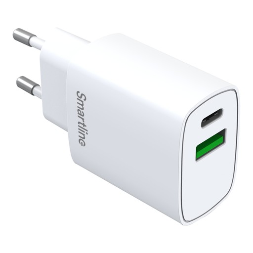 Smartline Snabbladdare PD 20W Vit
