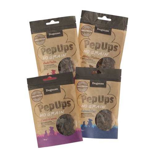 Dogman Pep Ups No Grain 90g lammas