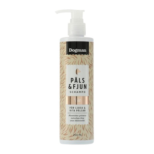 Dogman Shampoo til Hvid og Lys Pels Dogman Shampoo til Hvid og Lys Pels Ingen farve