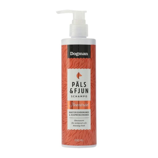 Dogman Shampoo Bakteriehæmmende og Dybderensende Dogman Shampoo Bakteriehæmmende og Dybderensende Ingen farve