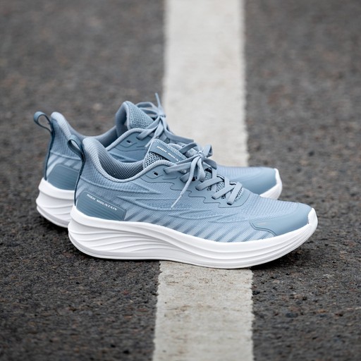Damen Laufschuh Trainer Hellblau Hellblau