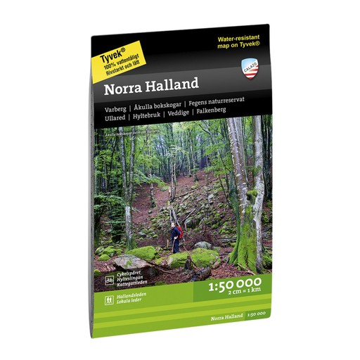 Norra Halland 1:50.000 Norra Halland 1:50.000 Ingen färg