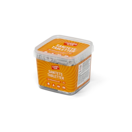 Sanitetstabletter Ingen färg