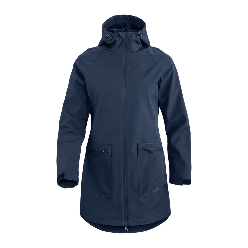 Hjälmaren Naisten Pitkä softshell-takki