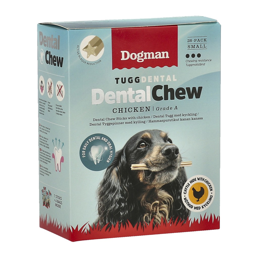 Dogman Tugg Dental Kyckling 28-pack