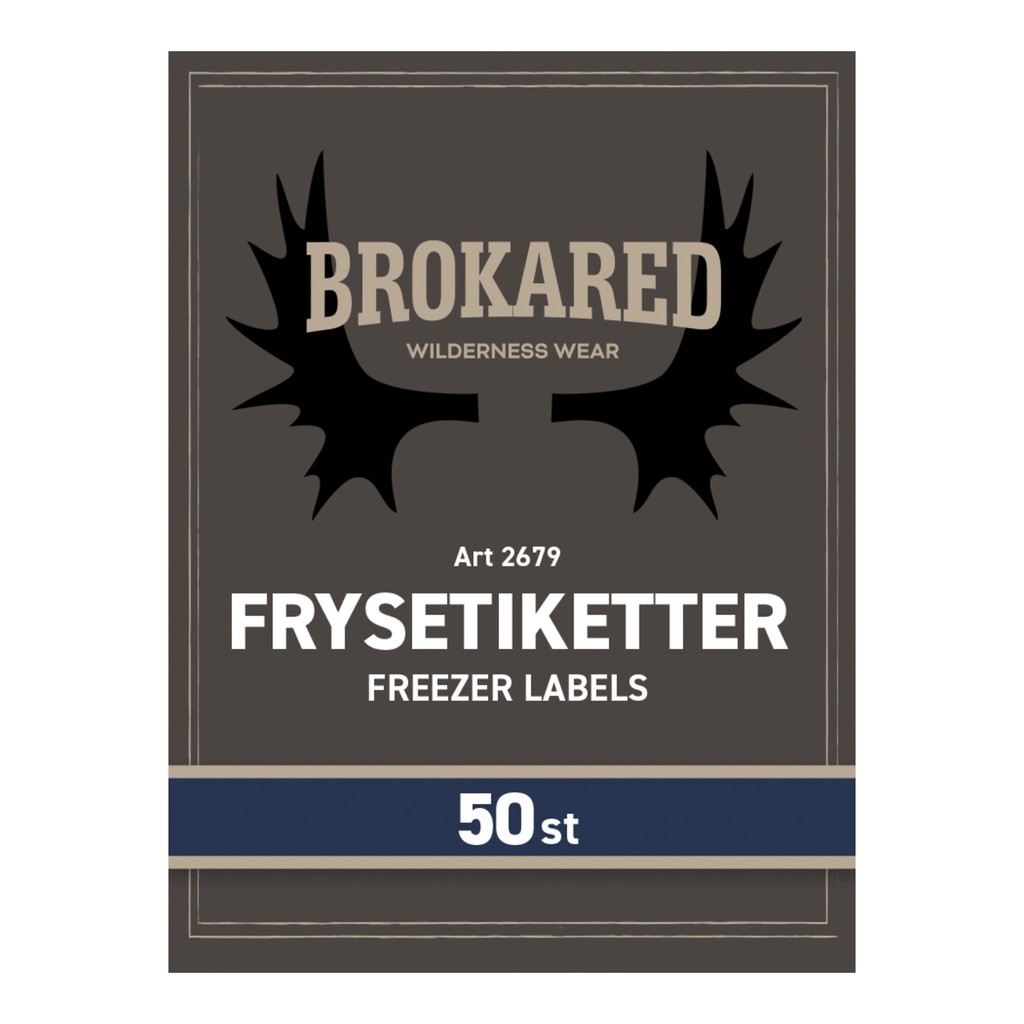 Frysetiketter - Vilt Frysetiketter - Vilt