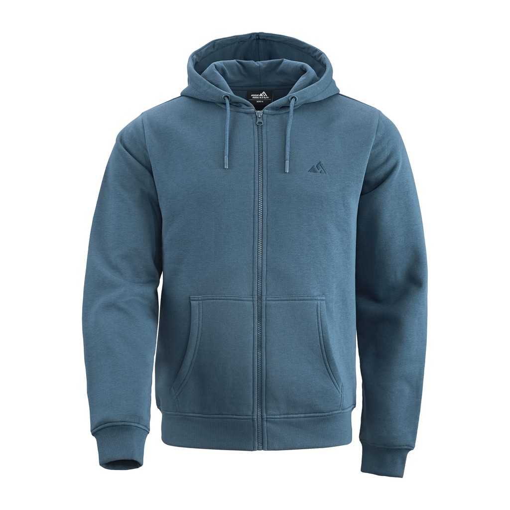 Huvtröja College med zip Herr