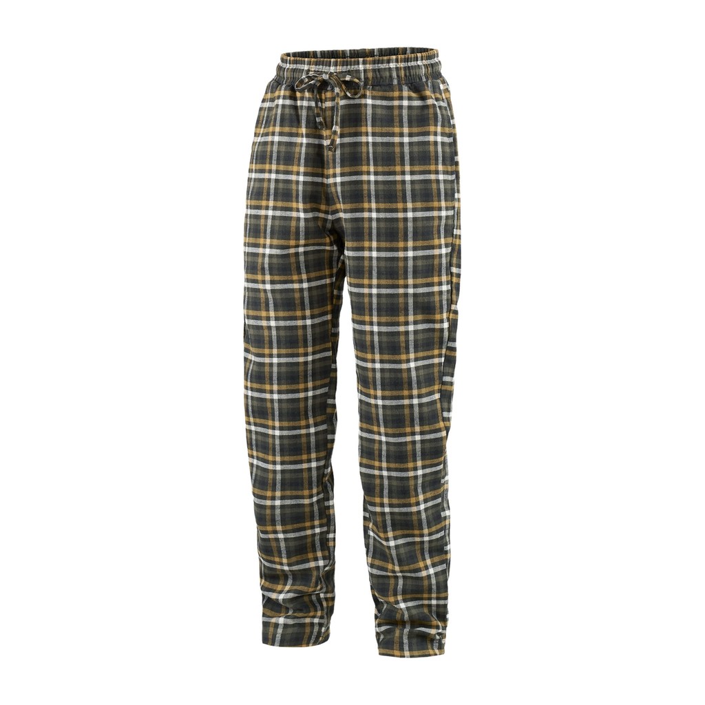 Kinder Flanellhose Dunkelgrün