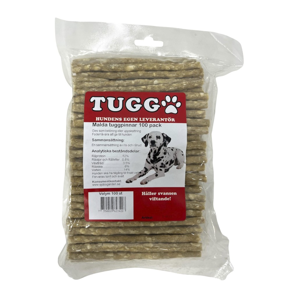 Sjöbogårdens Malda Tuggpinnar 100-pack
