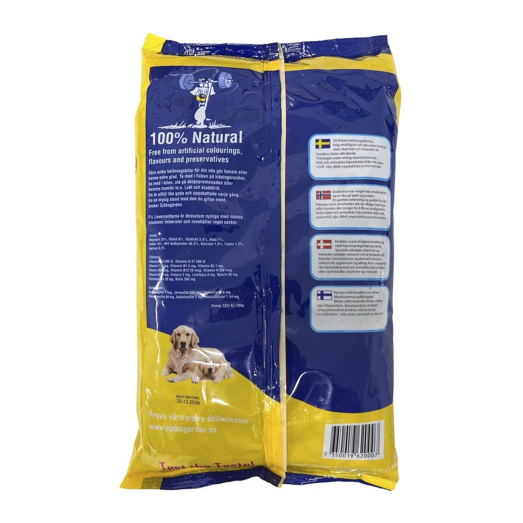 Sjöbogårdens Leversnittar Big Pack 2 kg