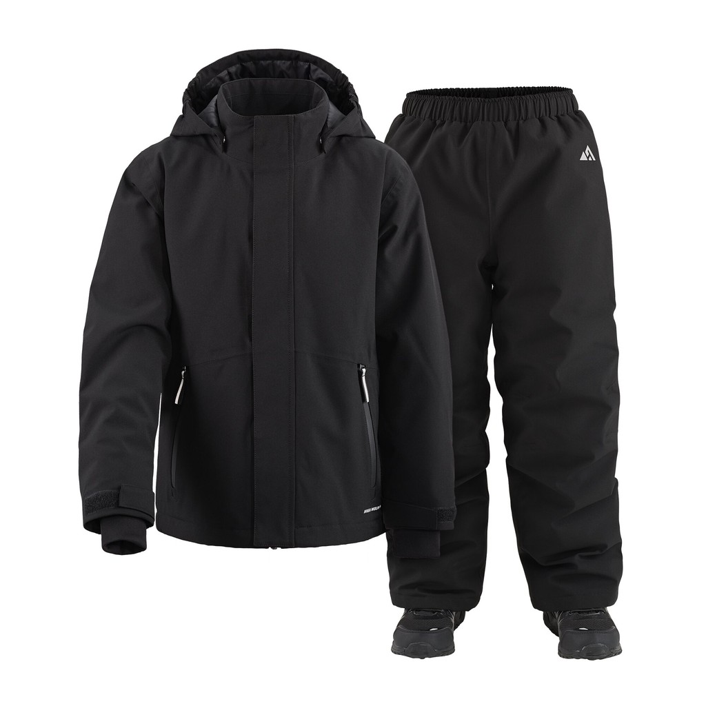 Kinder Winteranzug Ljungdalen WP Schwarz